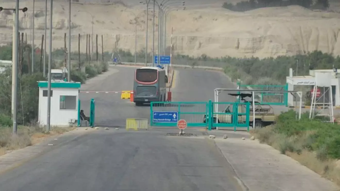 The Allenby border crossing between Israel and Jordan © ISA