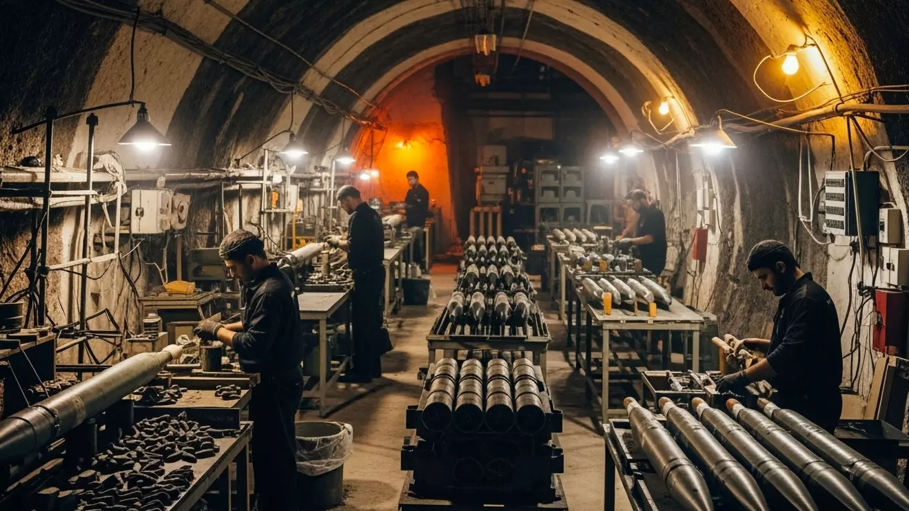 Hezbollah weapon factory in Lebanon © Mena Today 