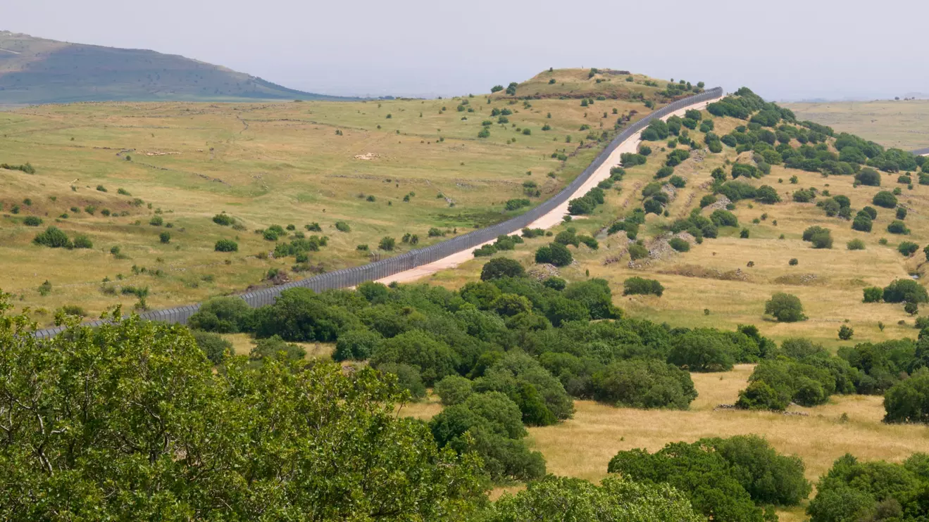 The border between Israel and Syria © Mena Today 