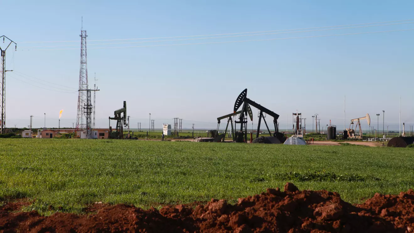 An oil region in northern Syria © Mena Today 