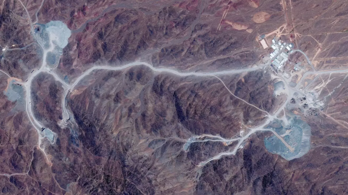 Pickaxe Mountain is a fortified facility buried deep underground near one of Tehran's main nuclear sites. Reuters 