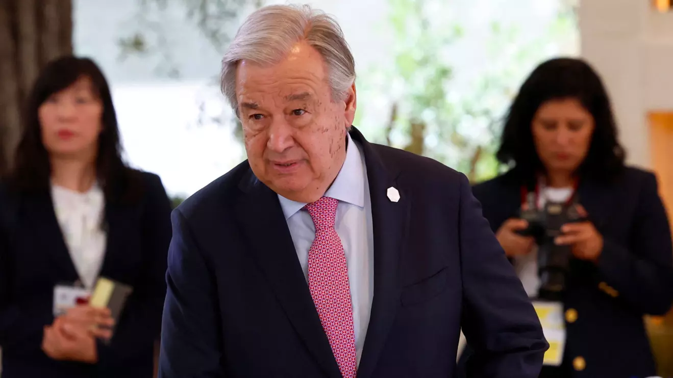 United Nations Secretary General Antonio Guterres, Reuters/Louisa Gouliamaki