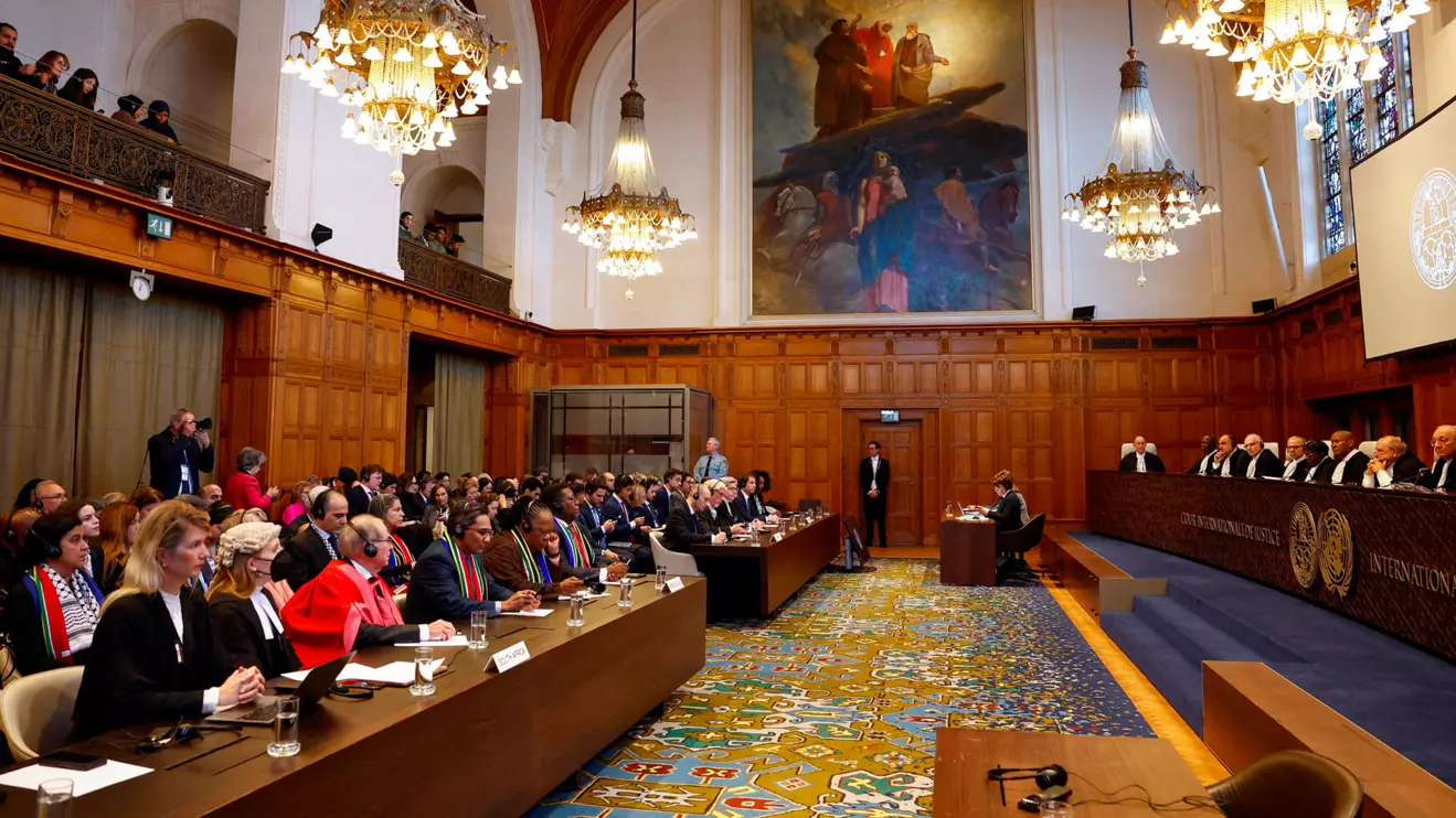 Judges at the International Court of Justice (ICJ), Reuters/Piroschka van de Wouw/File Photo