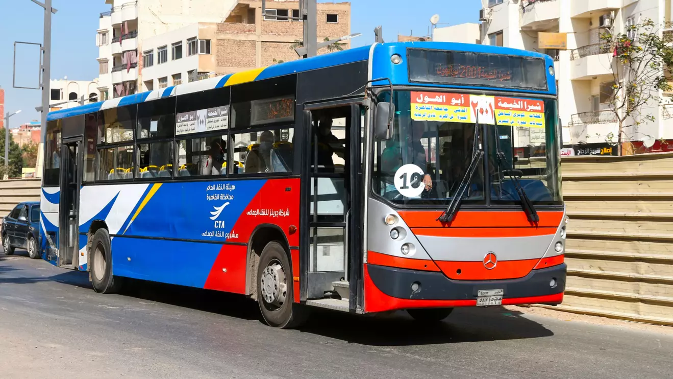 Giza, Egypt, Urban bus MCV C120 © Mena Today 