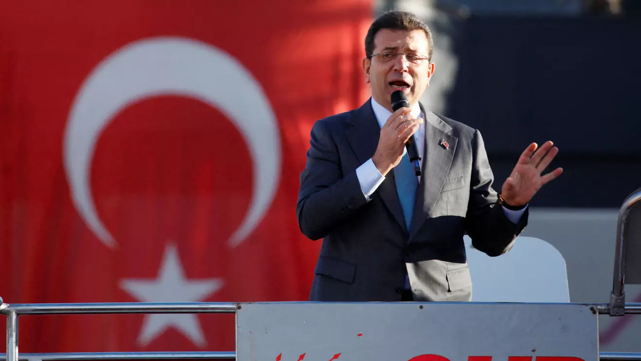 Istanbul Mayor Ekrem Imamoglu, Reuters/Dilara Senkaya