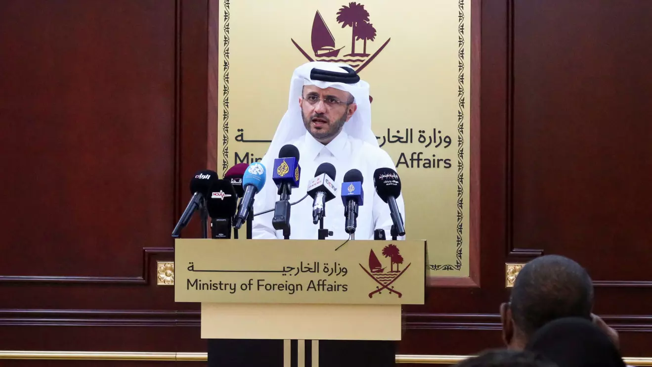Qatar's Foreign Ministry spokesman, Majed Al-Ansari, Reuters/Imad Creidi