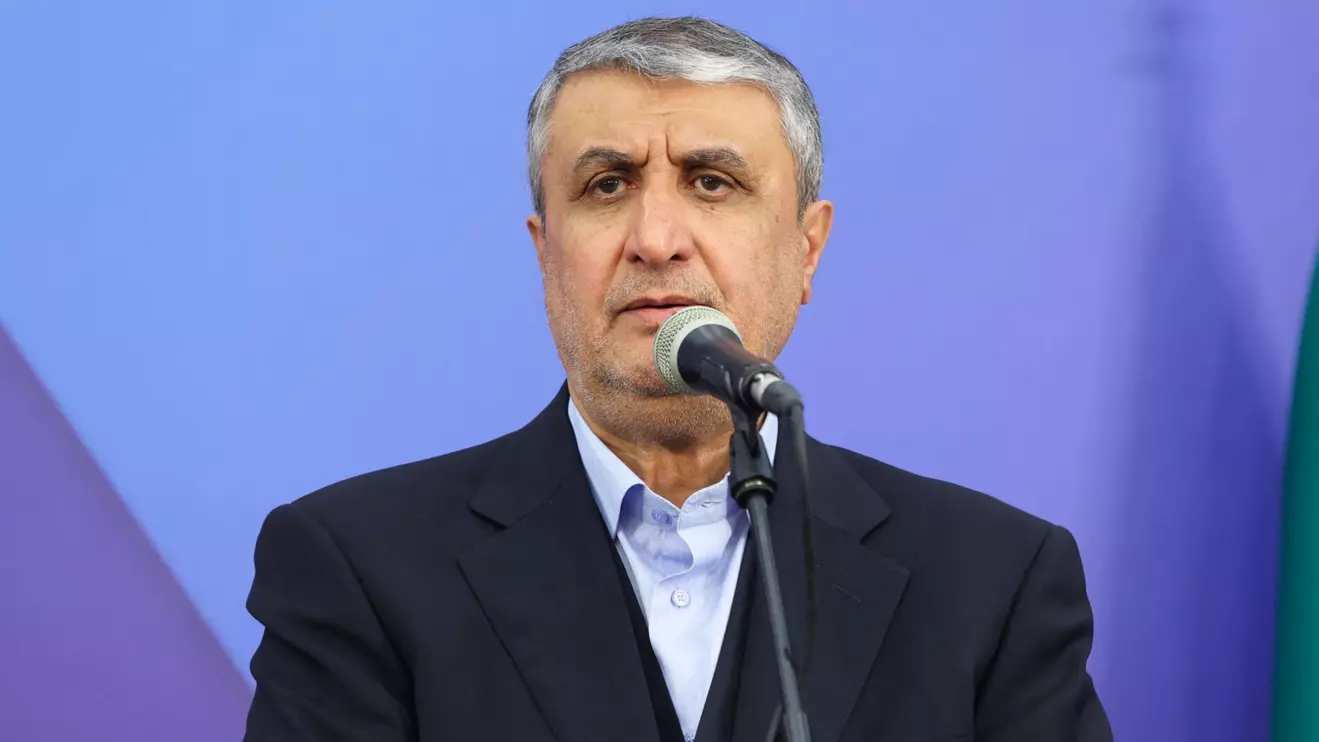 Head of Iran's Atomic Energy Organization Mohammad Eslami, Majid Asgaripour/WANA (West Asia press Agency) via Reuters