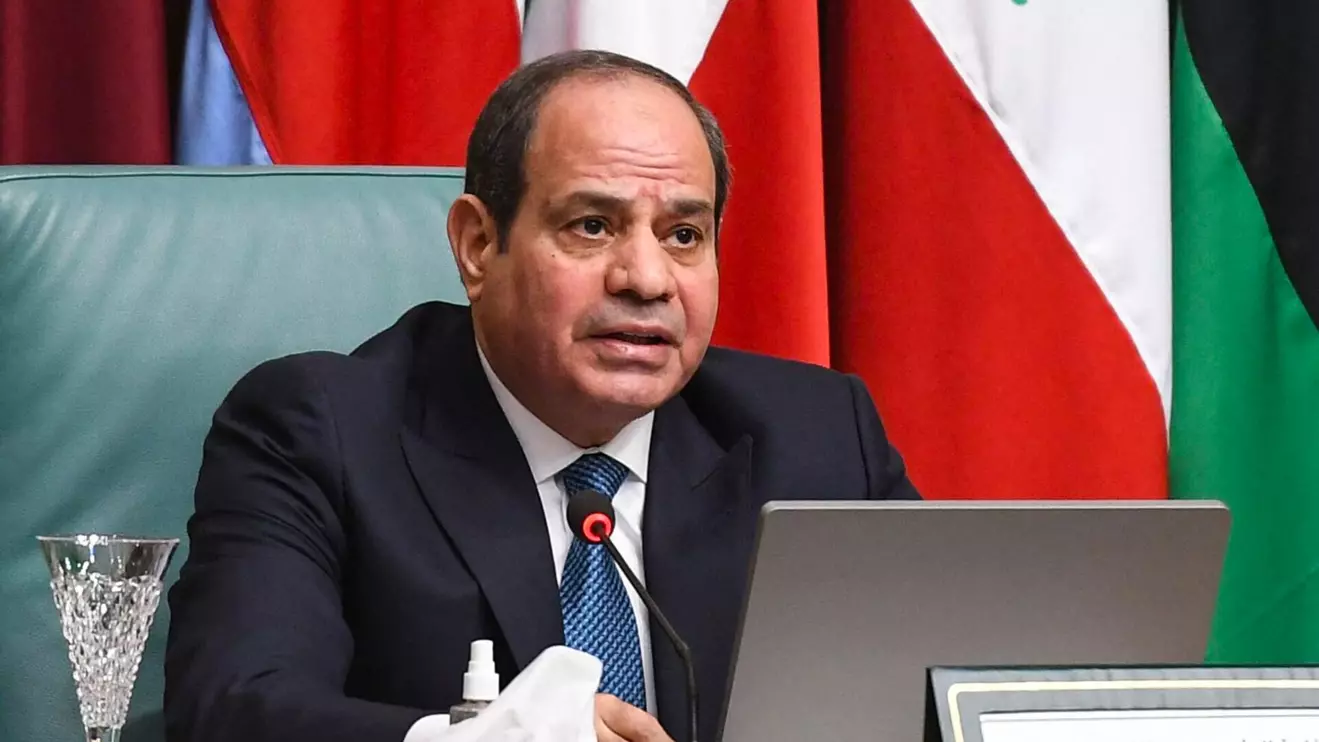 Egyptian President Abdel Fattah al-Sisi