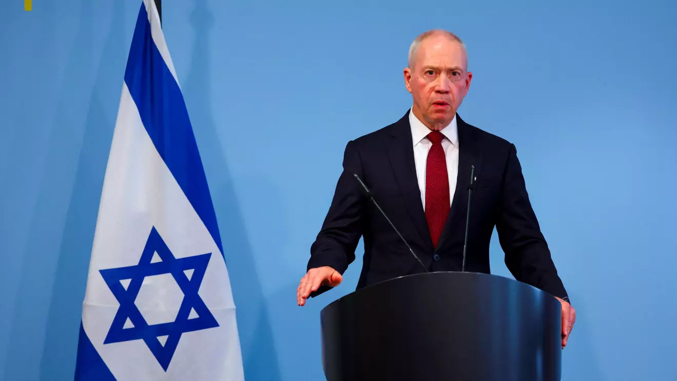 Israeli Defence Minister Yoav Gallant, Reuters/Fabrizio Bensch