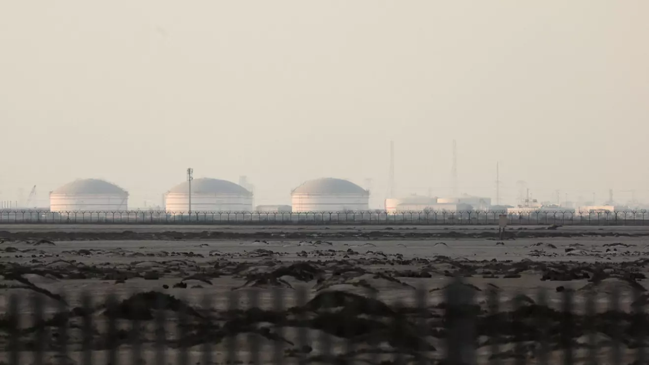 QatarEnergy's liquefied natural gas (LNG) production facilities, amid the U.S.-Israeli conflict with Iran, in Ras Laffan Industrial City, Qatar March 2, 2026. Reuters/Stringer