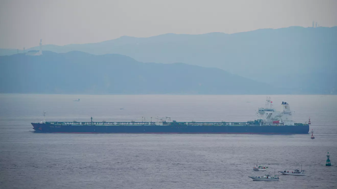 St Nikolas ship X1 oil tanker, Daisuke Nimura/Handout via Reuters