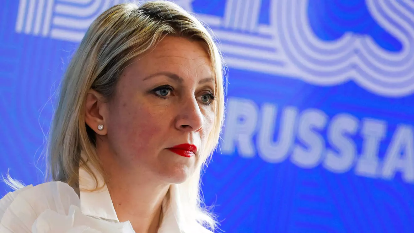 Spokeswoman of Russian Foreign Ministry Maria Zakharova, Reuters/Maxim Shemetov