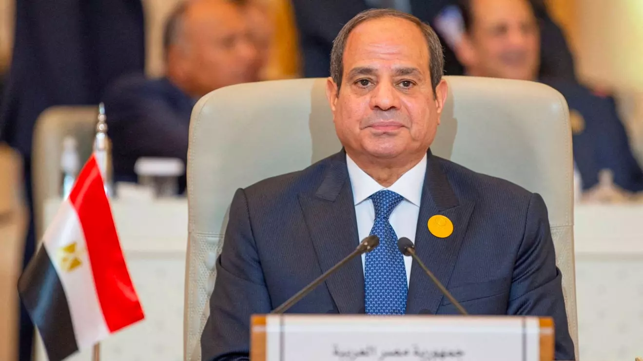 Egypt's President Abdel Fattah El-Sisi, Saudi Press Agency/Handout via Reuters