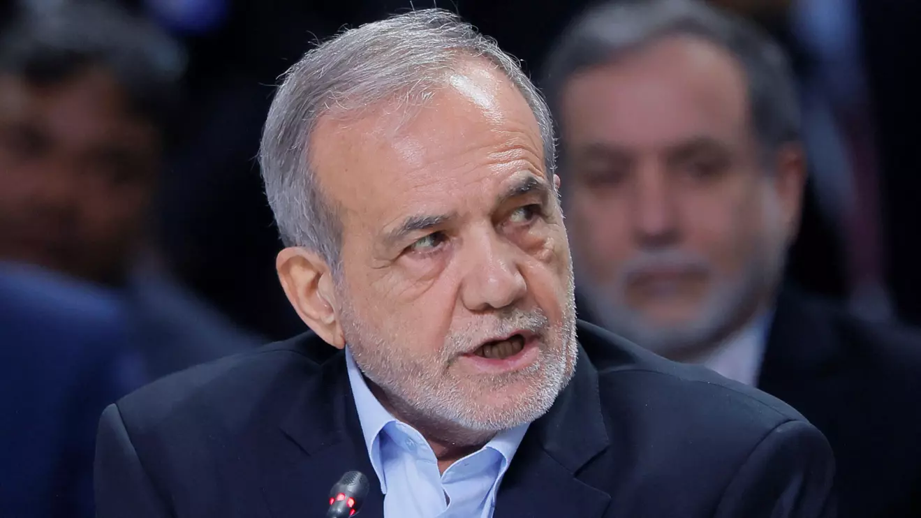 Iranian President Masoud Pezeshkian, ReutersMaxim Shemetov