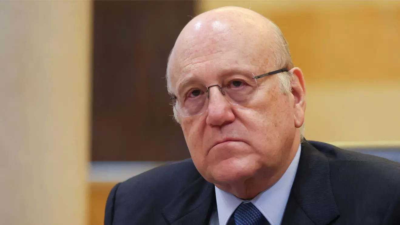 Lebanon's caretaker prime minister Najib Mikati, Reuters/Mohamed Azakir