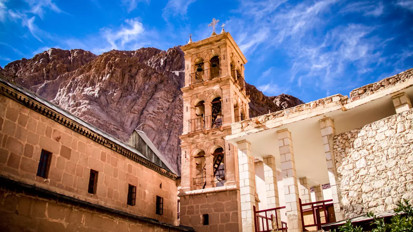 A general view of St. Catherine's Monastery in South Sinai, Egypt © Mena Today 