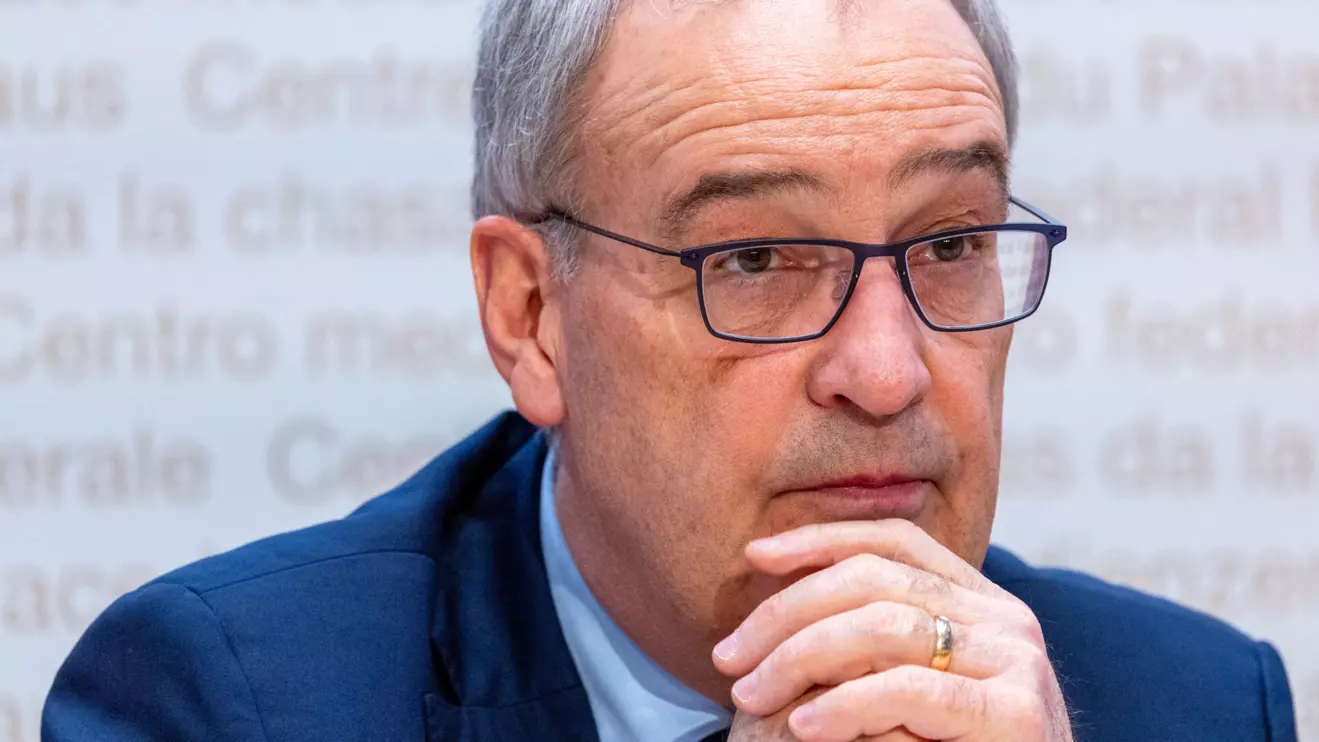 Swiss Economy Minister Guy Parmelin, Reuters/Denis Balibouse