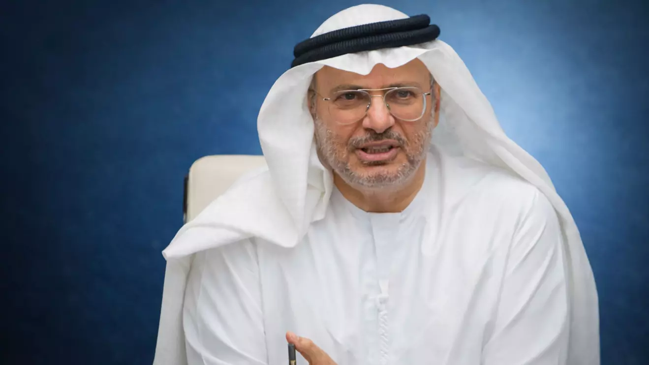 Anwar Gargash, adviser to the UAE president © Mena Today 