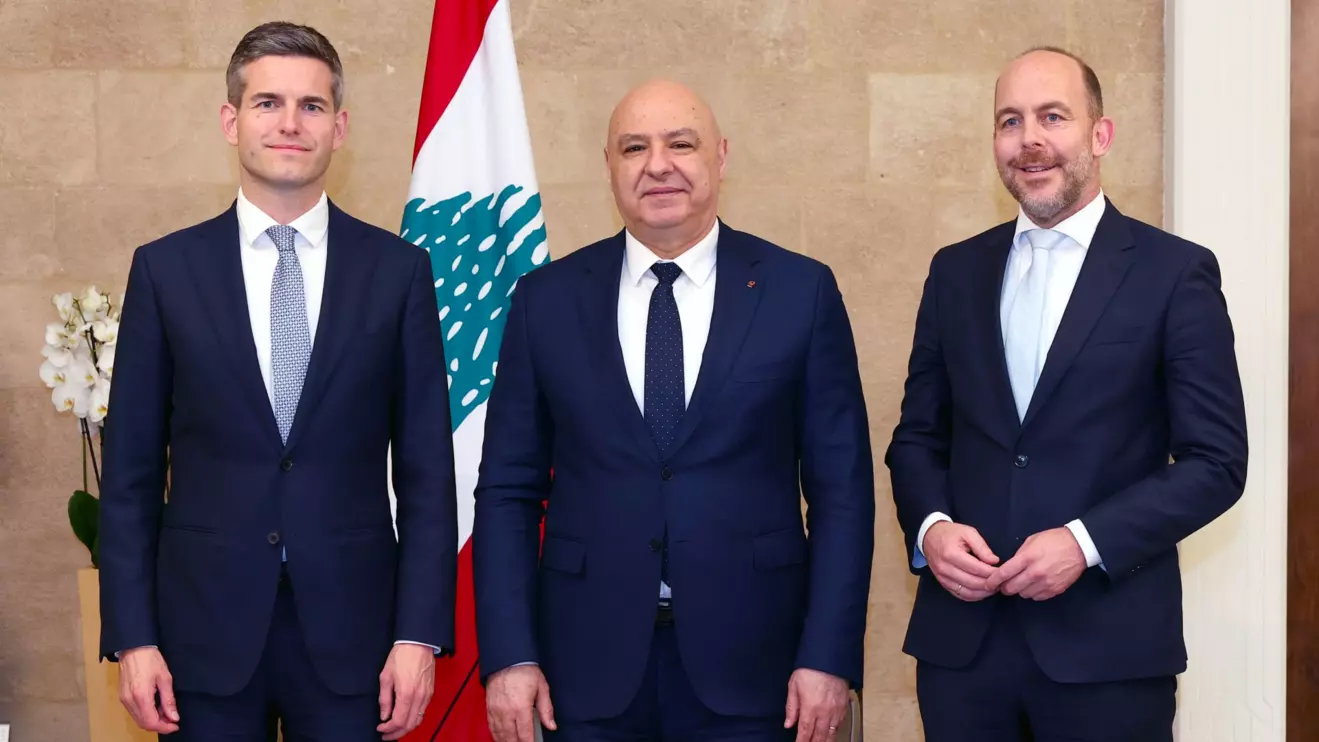 Lebanese President Joseph Aoun with Dutch Foreign Minister © X