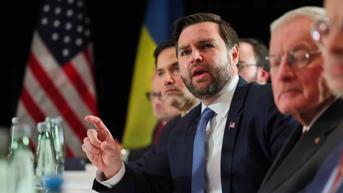 JD Vance and Marco Rubio, Munich, February 14, 2025. Reuters/Leah Millis