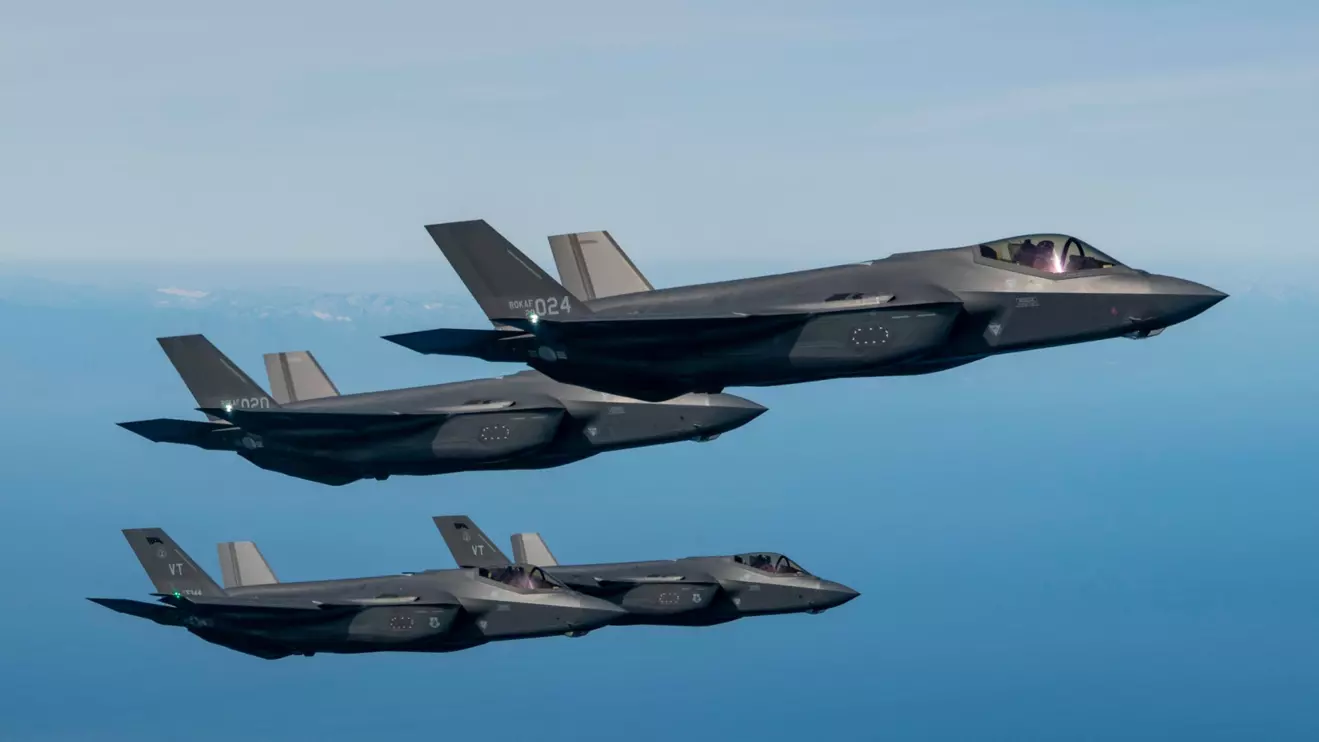 Two U.S. Air Force F-35A © Mena Today 