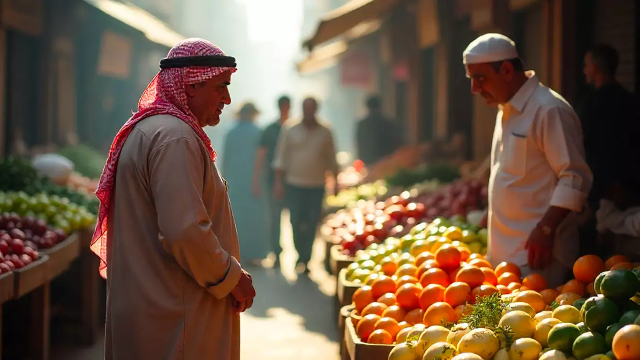 Despite accusations of famine, markets are full in some neighborhoods of Gaza © Mena Today 
