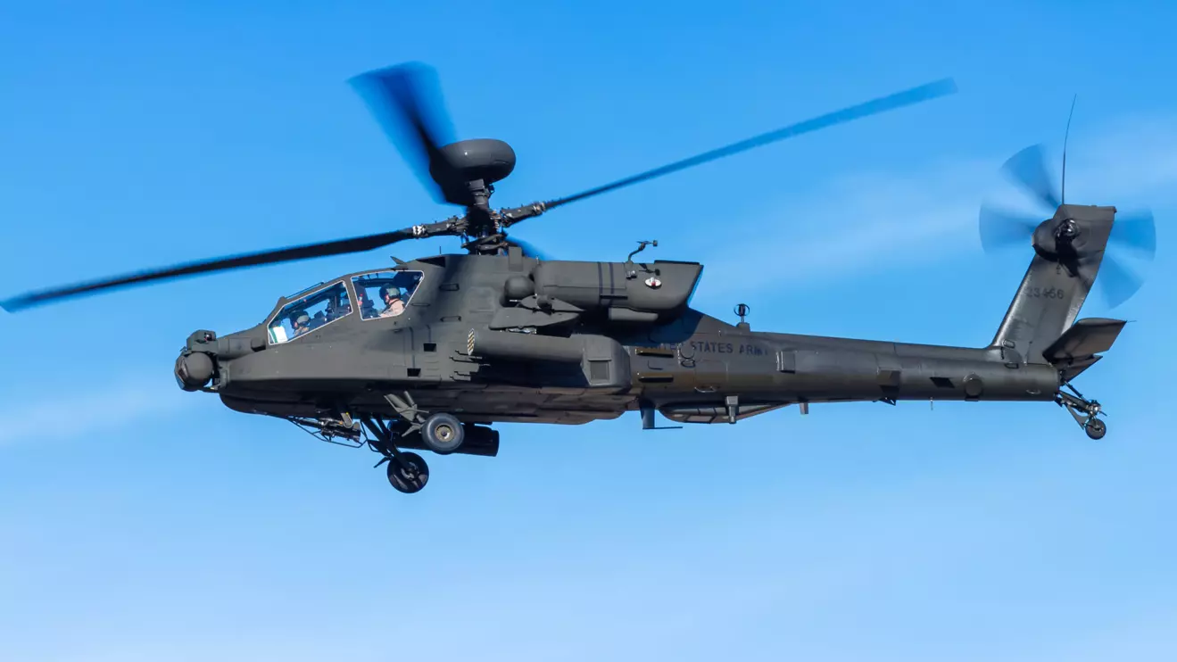 A U.S. Apache helicopter © Mena Today 
