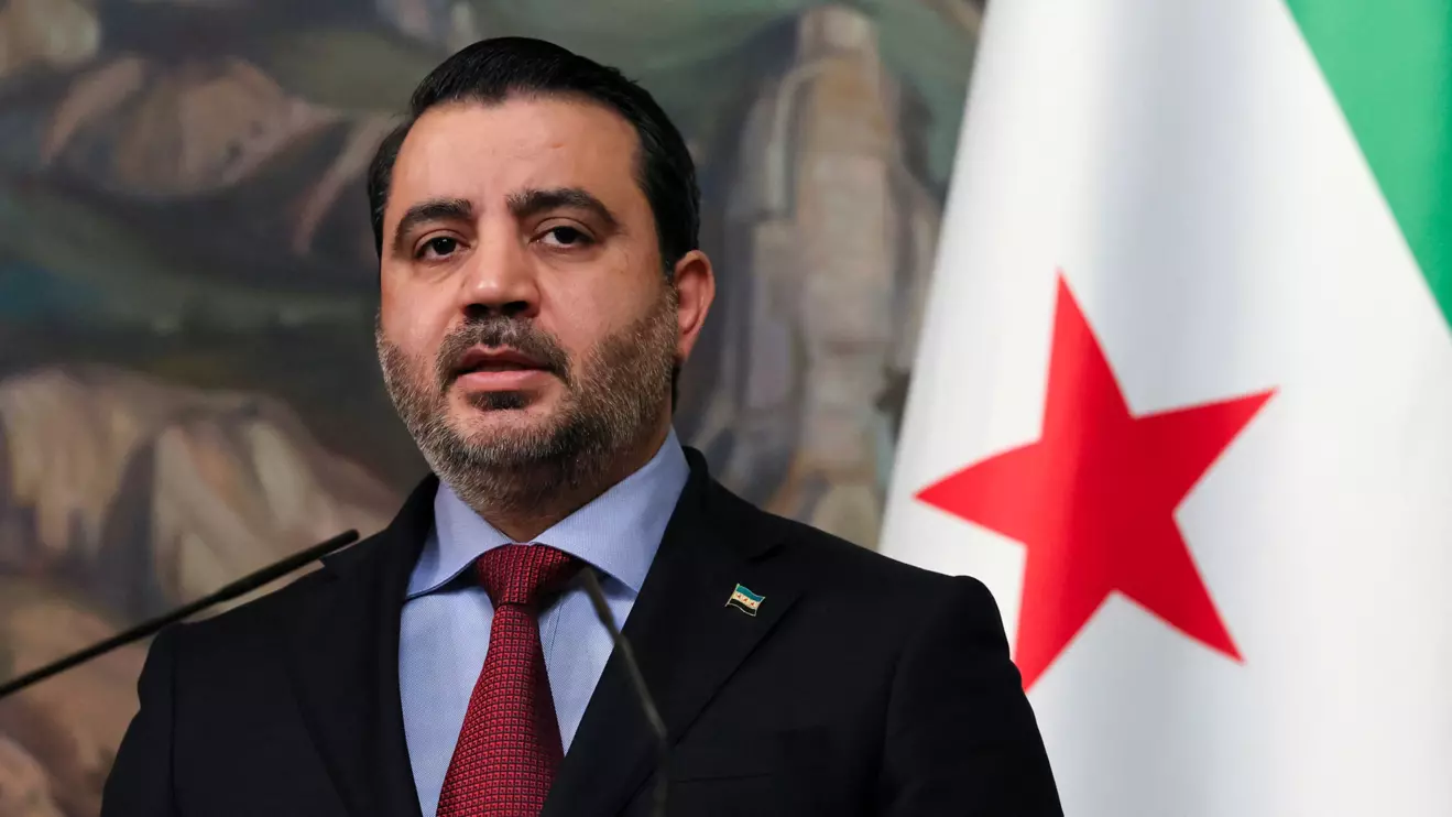 Syrian Foreign Minister Asaad Hassan al-Shibani, Reuters/Shamil Zhumatov