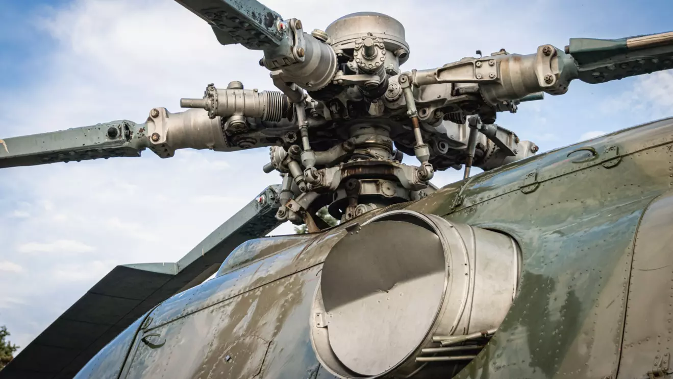 The helicopter came down in the city of Dorcheh © Mena Today 