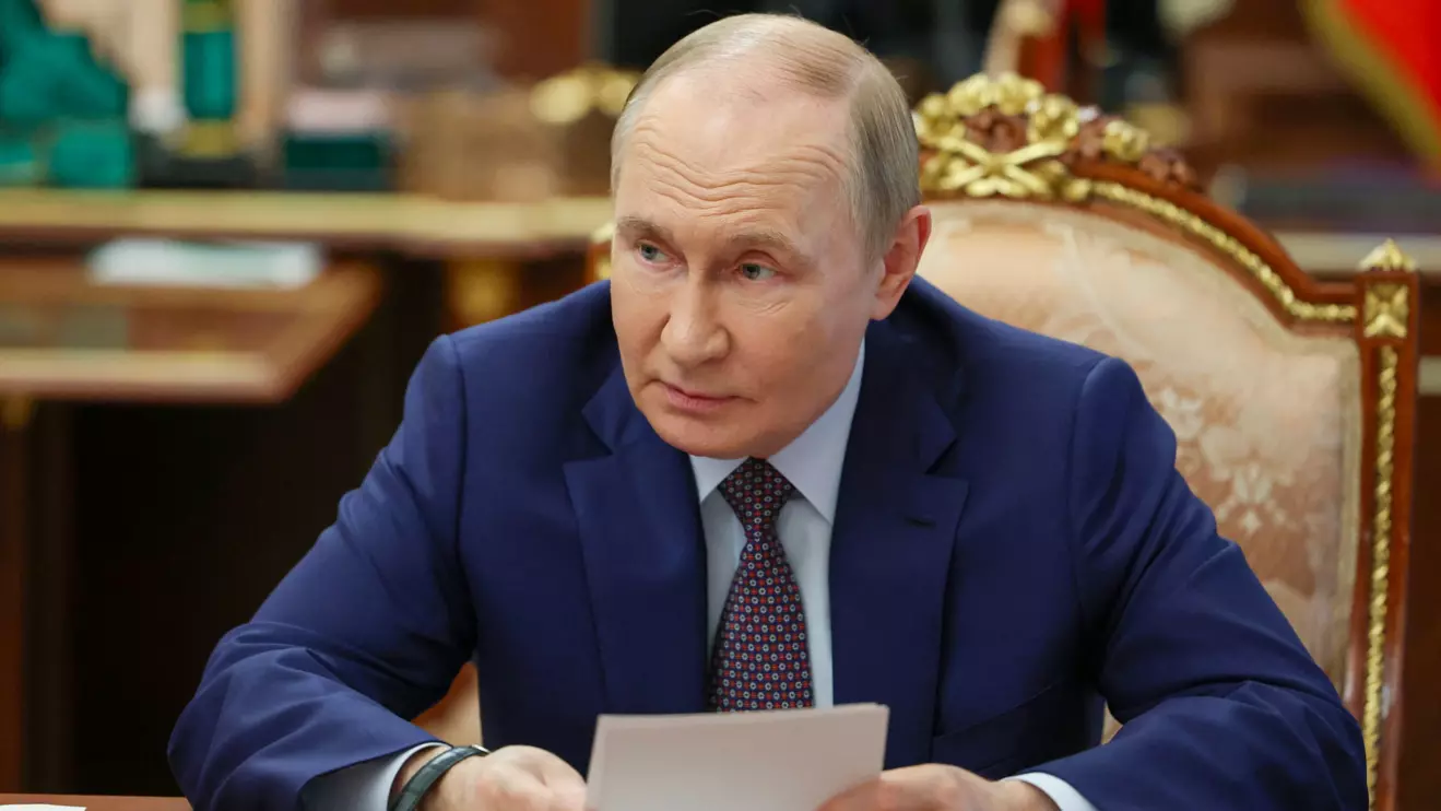 Russia's President Vladimir Putin, Sputnik/Vyacheslav Prokofyev/Pool via Reuters