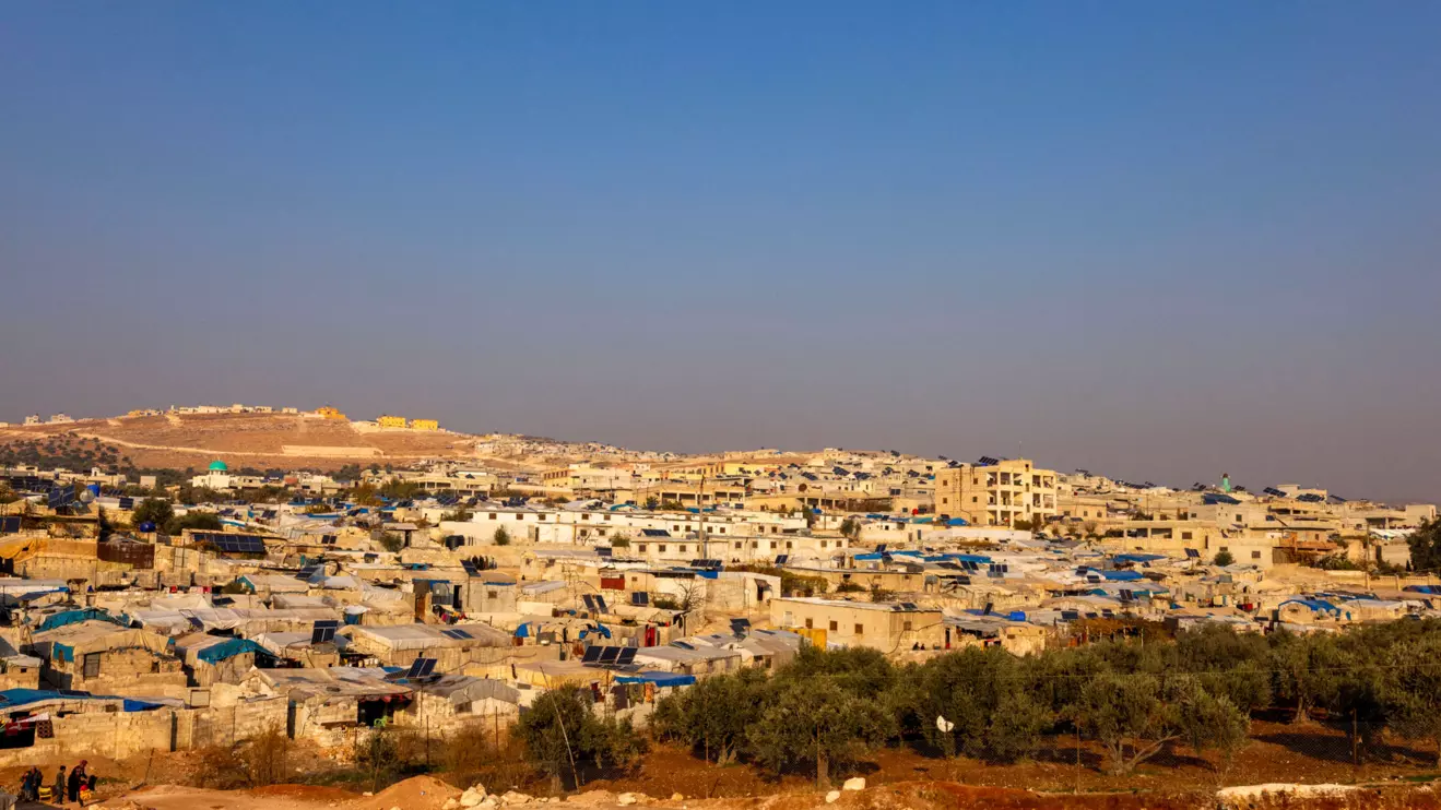 A general view of a refugee camp in Idlib, a northwestern Syrian city where Hayat Tahrir al-Sham (HTS) had maintained an administration at the time when Syria's civil war front lines were frozen, Syria, December 17, 2024. Reuters/Umit Bektas