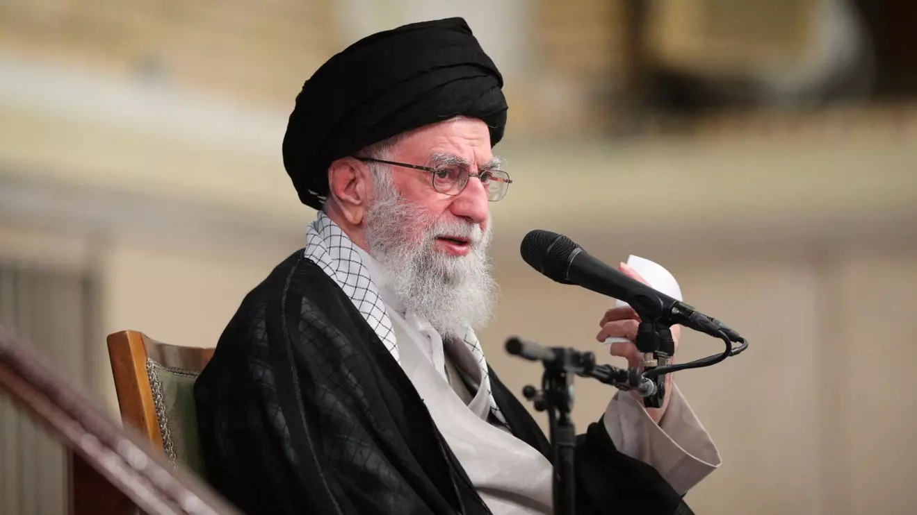 Iran's Supreme Leader Ayatollah Ali Khamenei speaks during a meeting in Tehran, Iran, August 24, 2025. Office of the Iranian Supreme Leader/WANA (West Asia News Agency)/Handout via Reuters