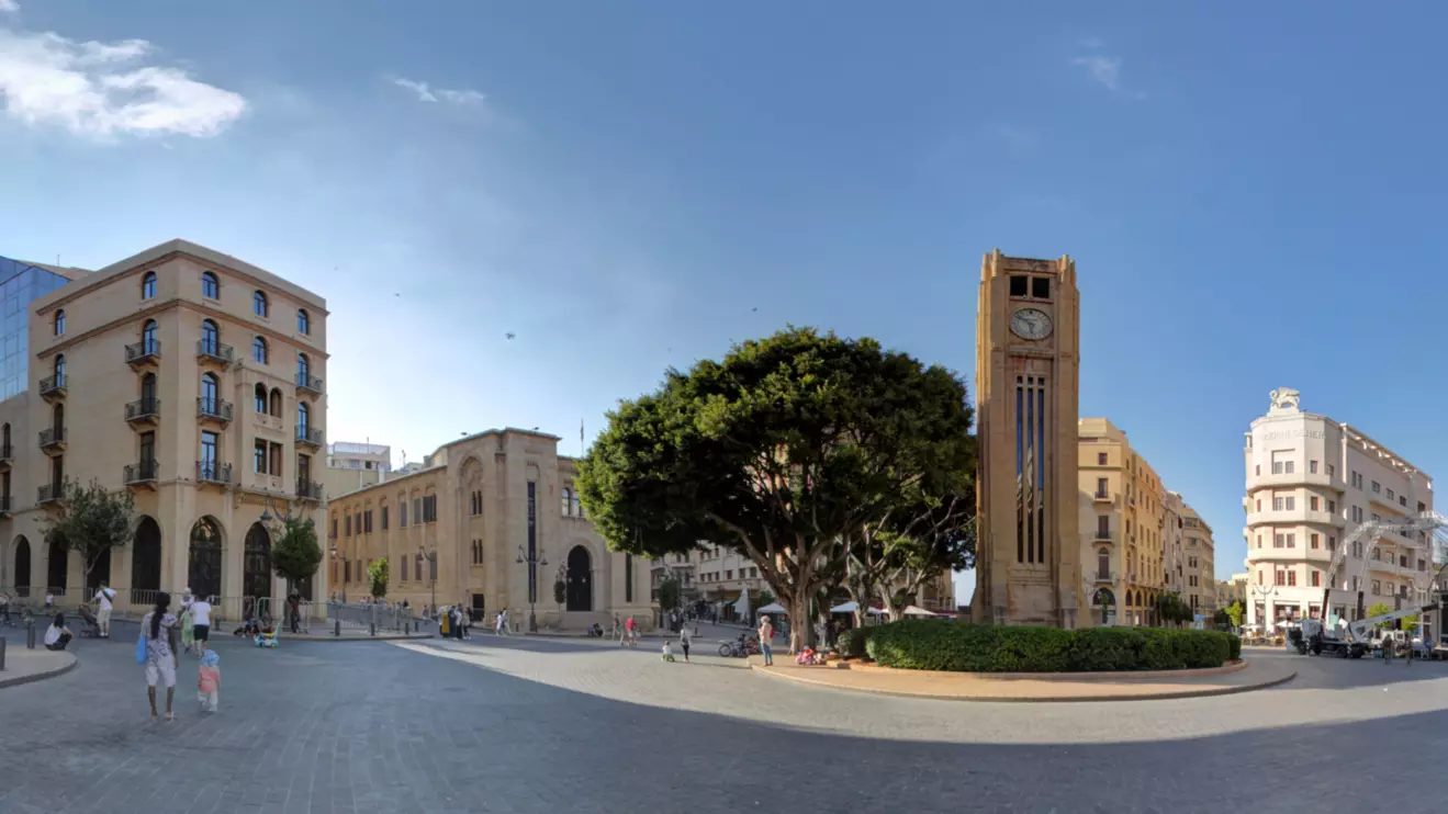 A view shows the parliament building in downtown Beirut, Lebanon © Mena Today 