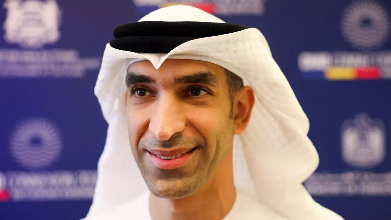 United Arab Emirates Minister of Foreign Trade, Thani bin Ahmed Al Zeyoudi, Reuters/Amr Alfiky