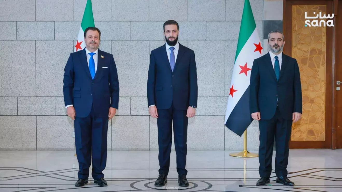 Emmanuel Kakavelakis, the new Greek Ambassador to Syria © SANA