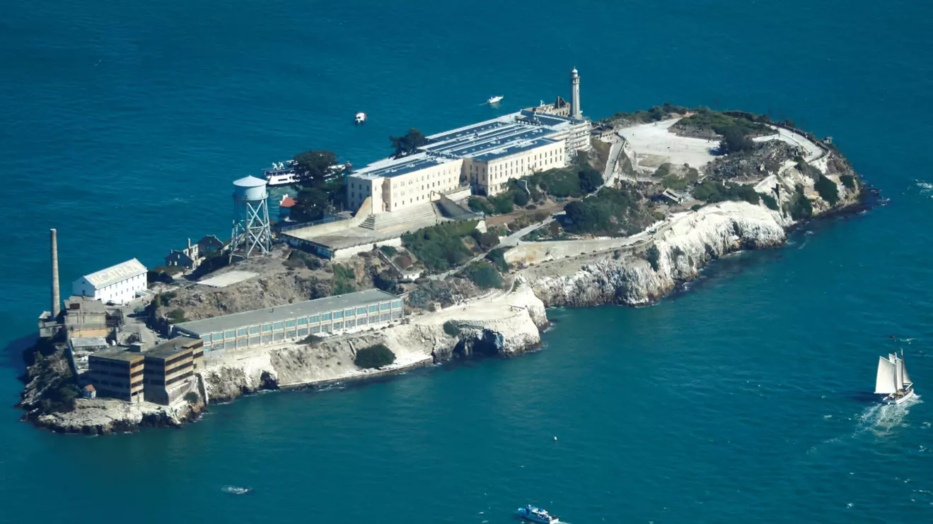 Alcatraz Island is seen in San Francisco Bay in San Francisco, California, U.S., October 5, 2017. Reuters/Stephen Lam