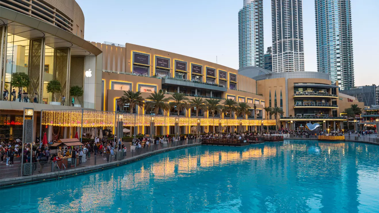 The famous Dubai Mall, a shopping paradise © Mena Today 