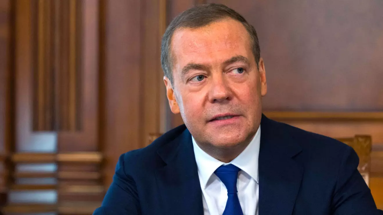 Deputy head of Russia's Security Council Dmitry Medvedev, Sputnik/Yekaterina Shtukina/Pool via Reuters