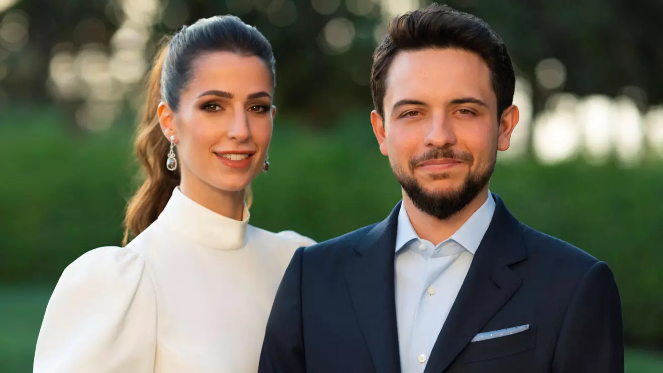 Rajwa Al Saif and Crown Prince Hussein of Jordan