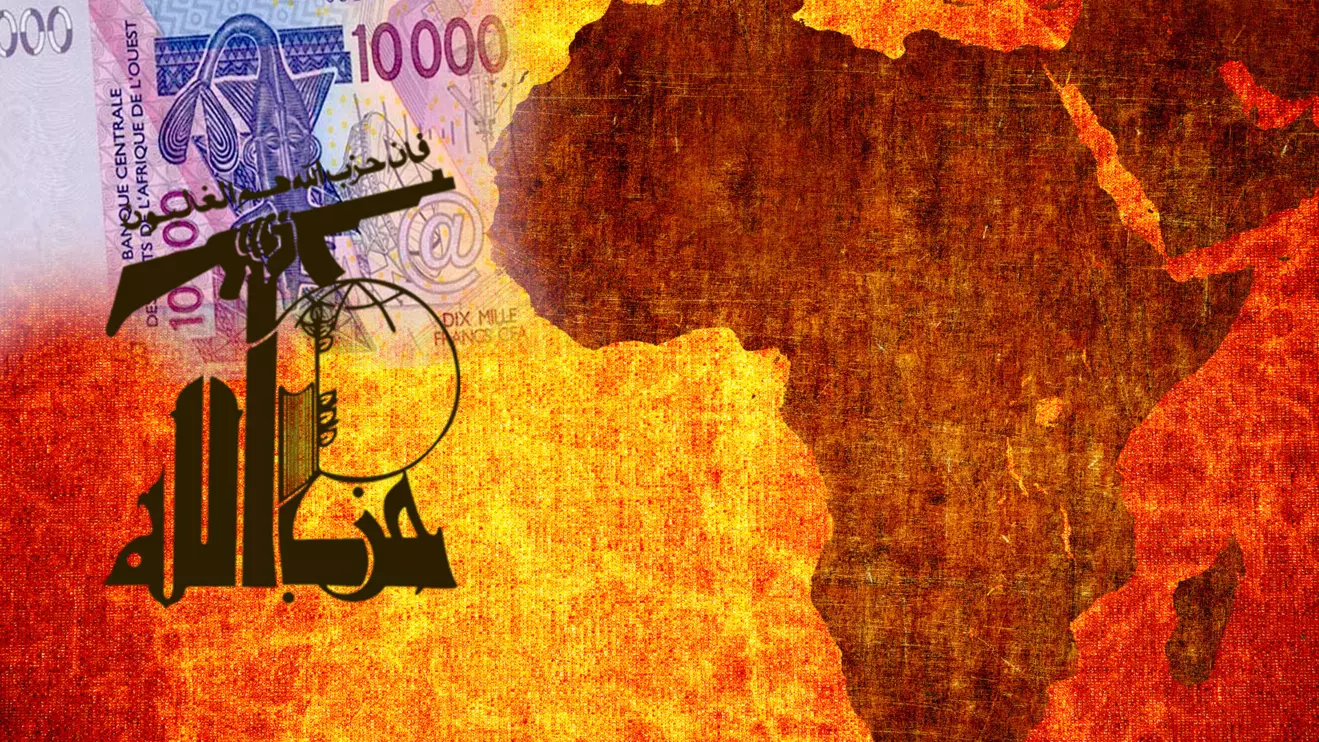 Each year, hundreds of millions of dollars are funneled into Hezbollah's coffers via emissaries who travel discreetly across West Africa, including countries such as Senegal, Liberia, Togo, Ghana, Benin, and Côte d'Ivoire © Mena Today 