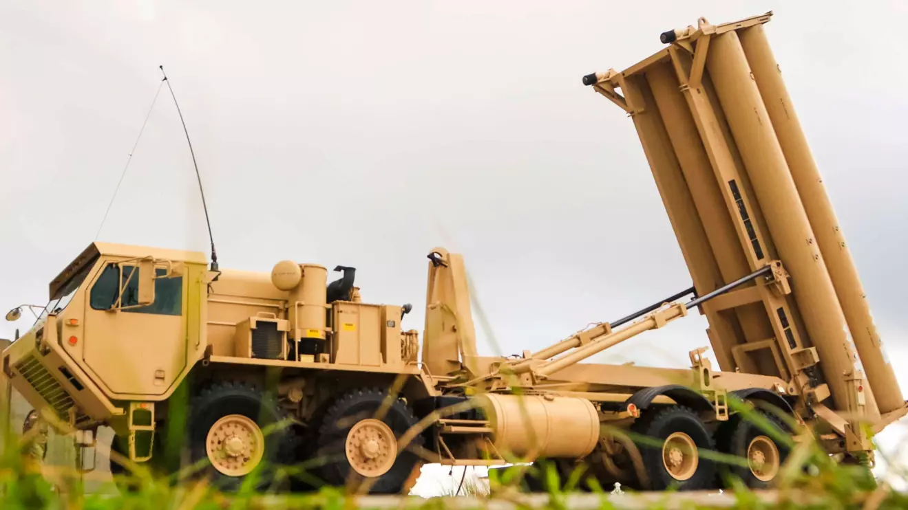 A U.S. Army Terminal High Altitude Area Defense (THAAD) weapon system, U.S. Army/Capt. Adan Cazarez/Handout via Reuters