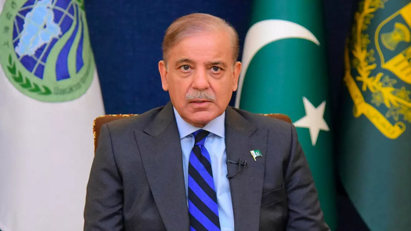 Pakistan's Prime Minister Shehbaz Sharif, Press Information Department (PID)/Handout via Reuters
