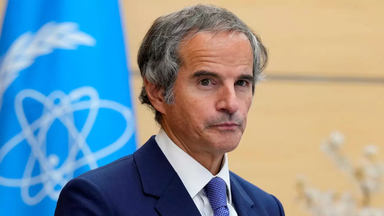 International Atomic Energy Agency Director General Rafael Mariano Grossi, Eugene Hoshiko/Pool via Reuters