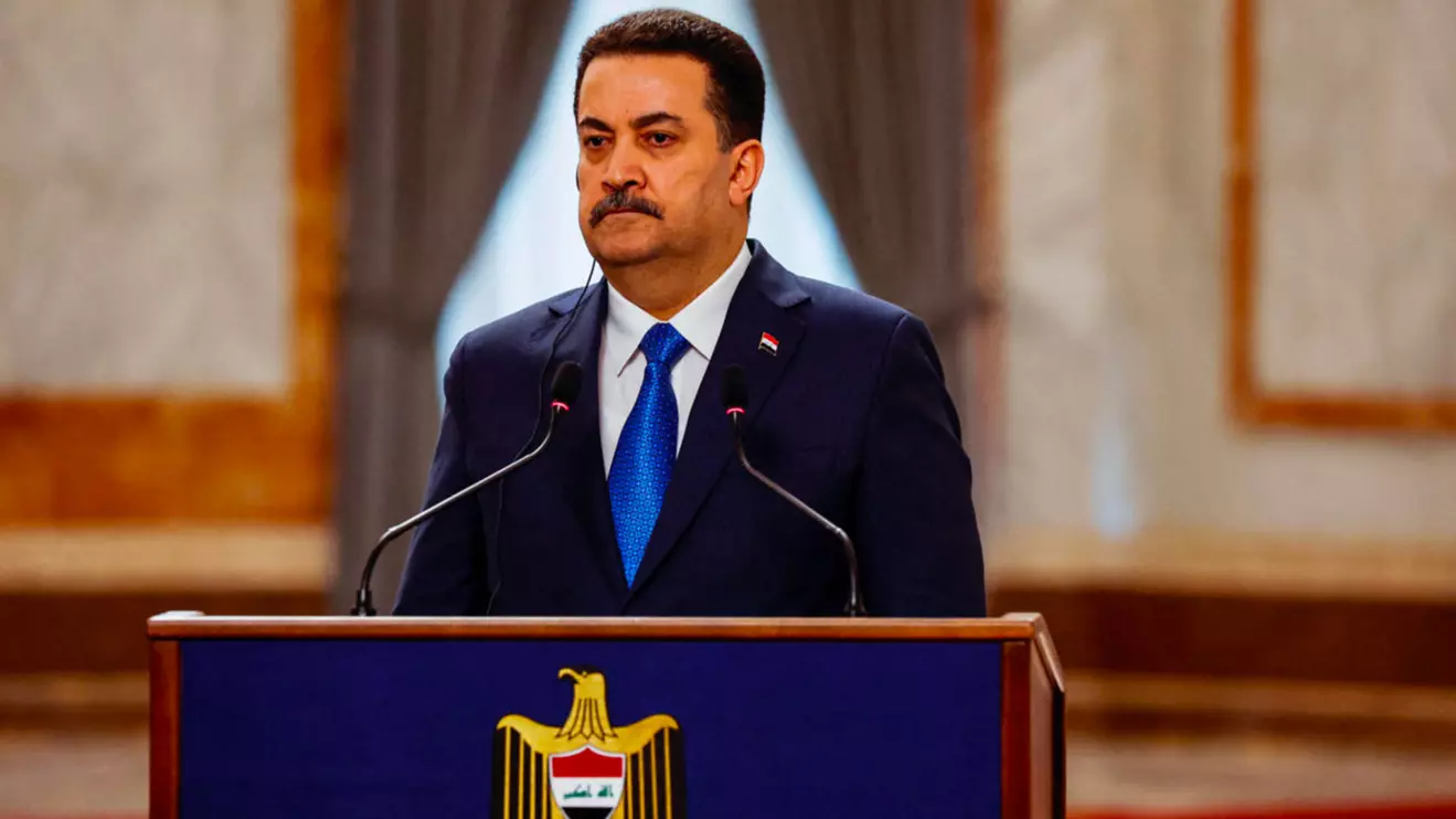 Iraqi Prime Minister Mohammed Shia al-Sudani, Reuters/Thaier Al-Sudani