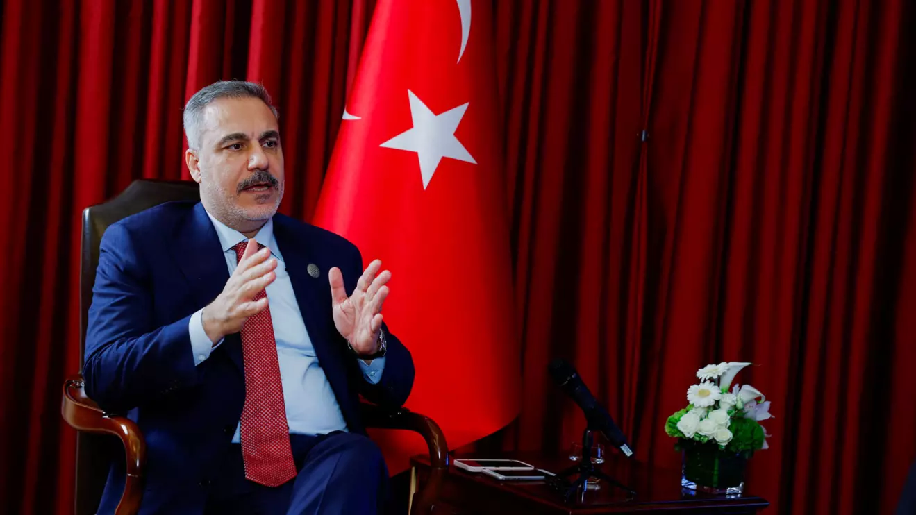 Turkish Foreign Minister Hakan Fidan, Reuters/Ibraheem Abu Mustafa