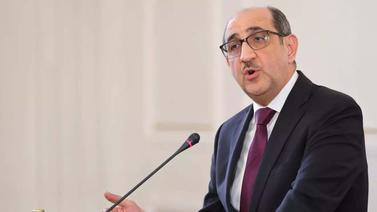 Syrian Foreign Affairs and Expatriates Minister Bassam al-Sabbagh, Majid Asgaripour/WANA (West Asia press Agency) via Reuters