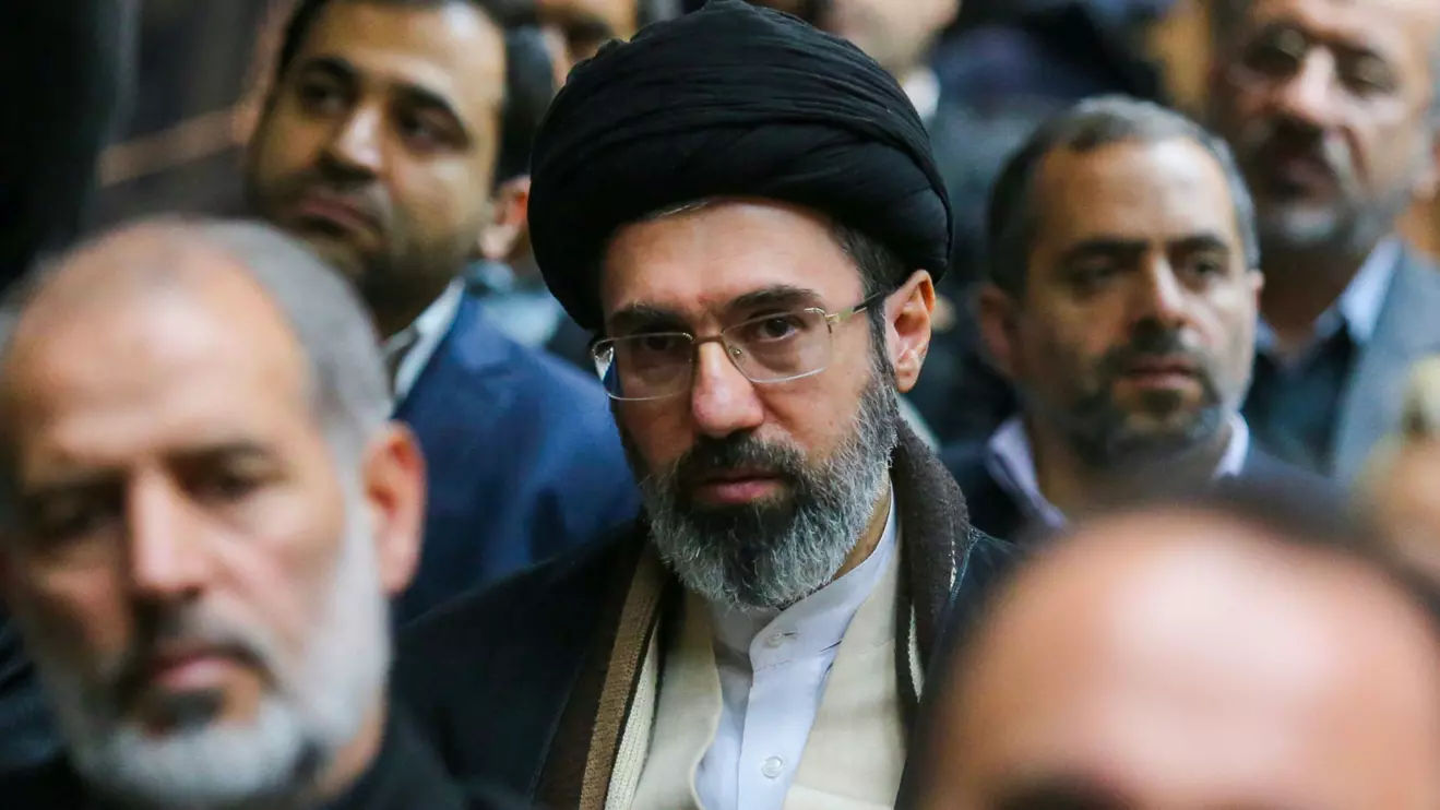 Iran’s new supreme leader, Mojtaba Khamenei, the second son of late Iran's Supreme Leader Ayatollah Ali Khamenei, attends a meeting in Tehran, Iran, July 18, 2016. Amir Kholousi/ISNA/WANA (West Asia News Agency) via Reuters