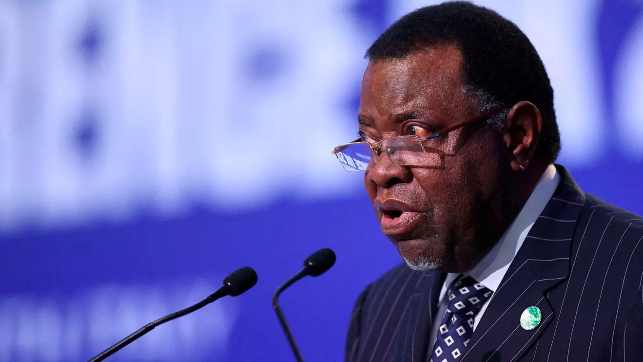 Hage Gottfried Geingob, President of Namibia, Reuters/Hannah McKay