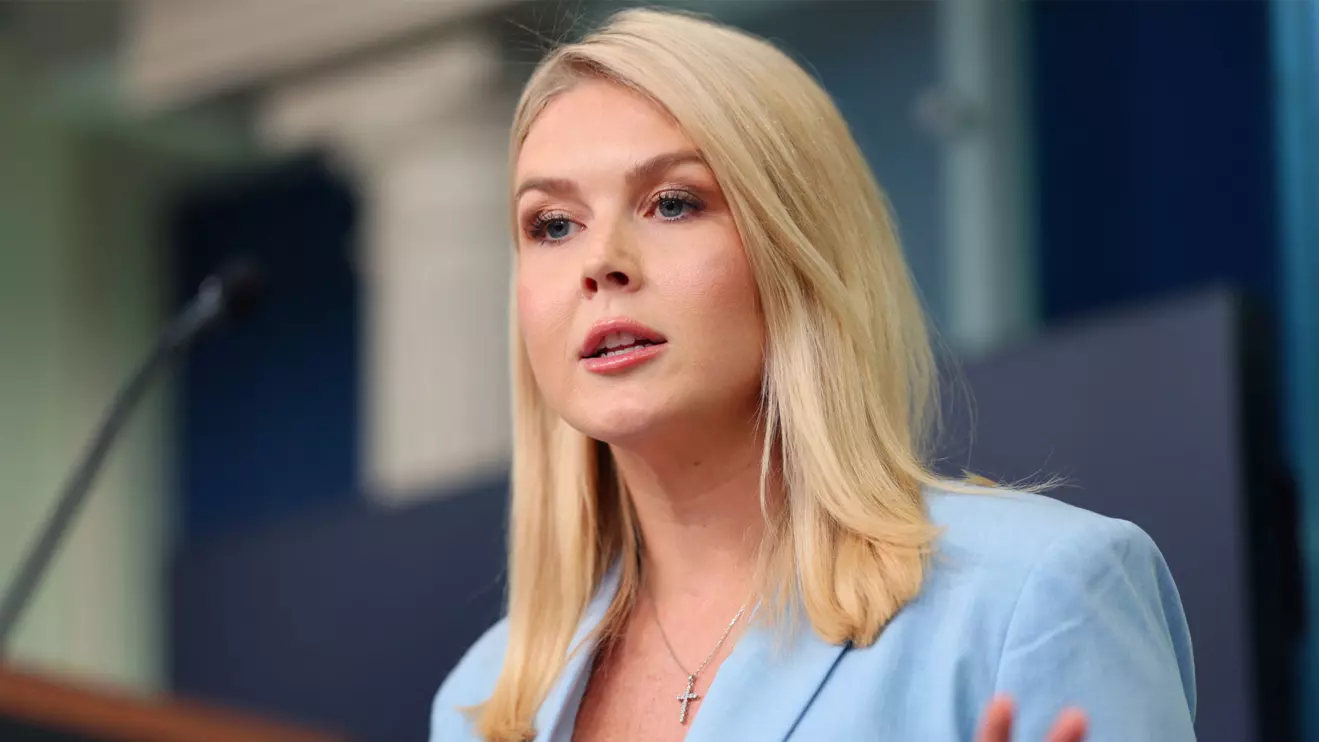 White House Press Secretary Karoline Leavitt speaks to members of the media in the briefing room at the White House in Washington, D.C., U.S., May 9, 2025. Reuters/Leah Millis