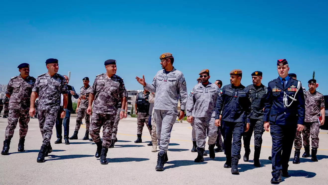 Al Ameri praised the units' professionalism, efficiency and readiness © WAM